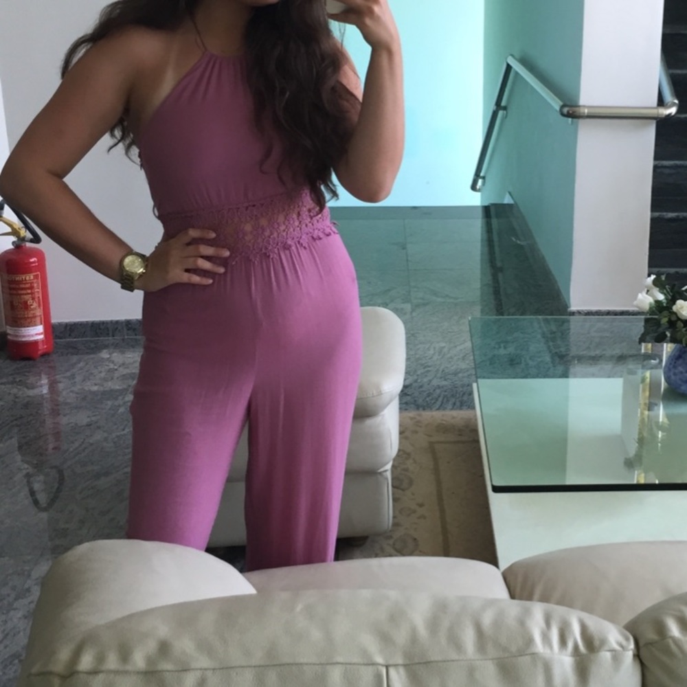 Mauve jumpsuit